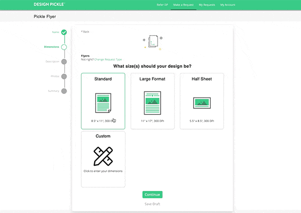 Design Pickle Platform - Graphic Design Request