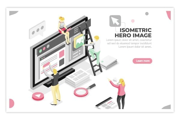 isometric hero image 