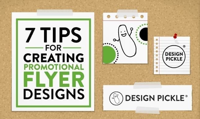 featured image for 7 tips for creating promotion flyer designs